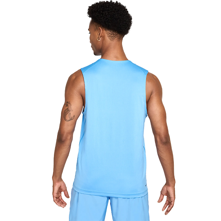 Maiou pt Barbati Nike M NK DF READY TANK XL Albastru deschis photo 4